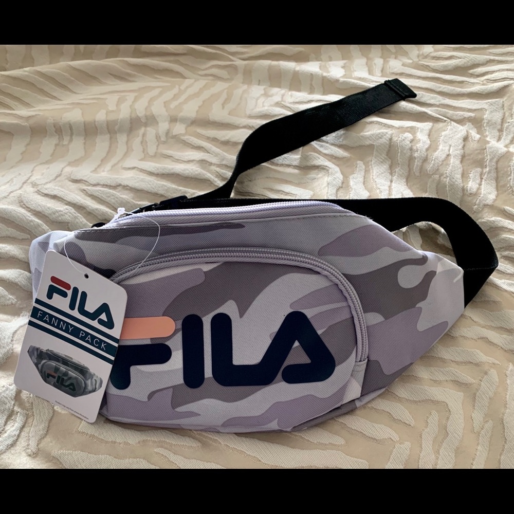 Logo Camouflage Fila Fanny Pack Belt Cross BodyBag